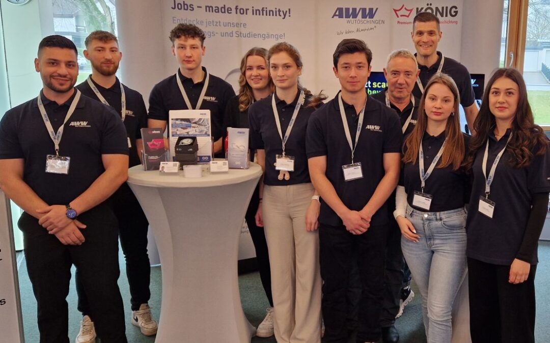 AWW-Stand auf Ausbildungsbörse Lauchringen 2025