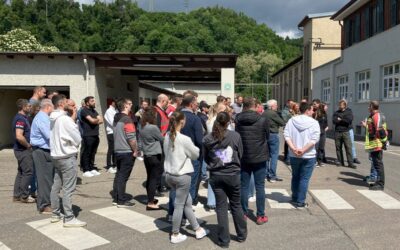 Erfolgreiche Brandschutzübung im Verwaltungsgebäude