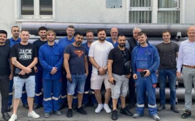 Ein Jahr unfallfreies Arbeiten in der Bolzengießerei