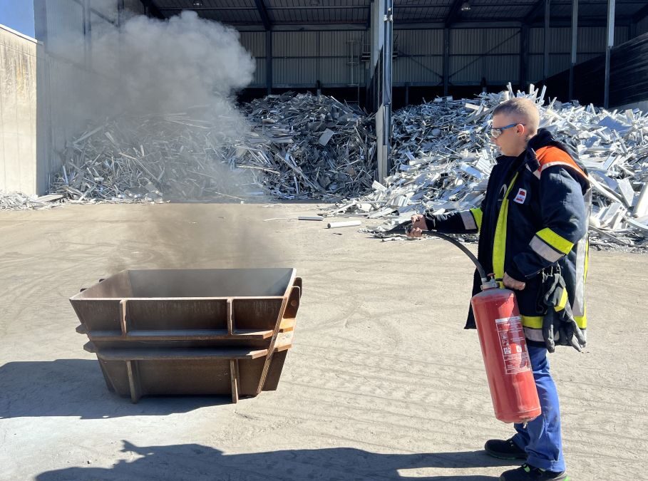 Neue Brandschutzhelfer ausgebildet