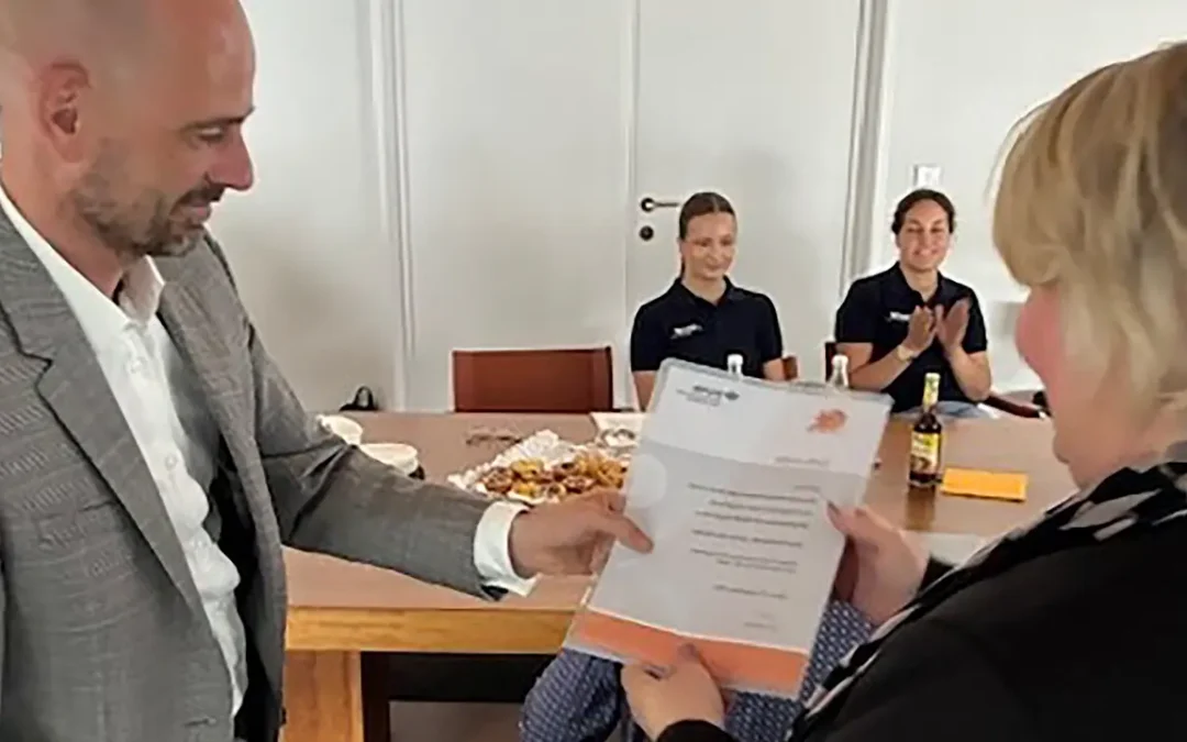 AWW Azubis erhalten BGHM-Preis