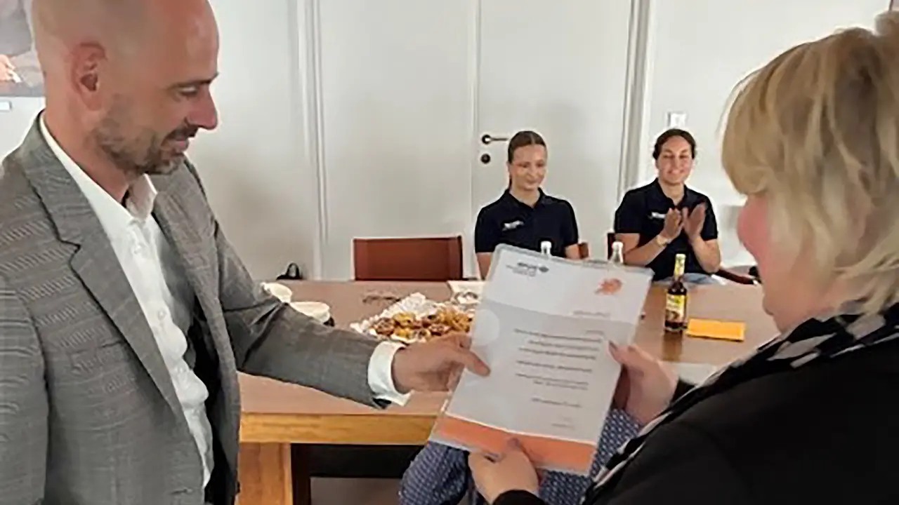 Preisübergabe BGHM-Sicherheitspreis